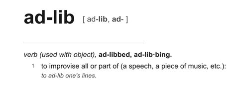 ad lib meaning in music: Can improvisation be seen as an ad lib?