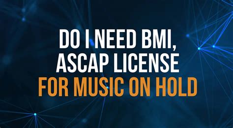 do i need a bmi music license for my personal use?