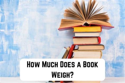 how much do books weigh